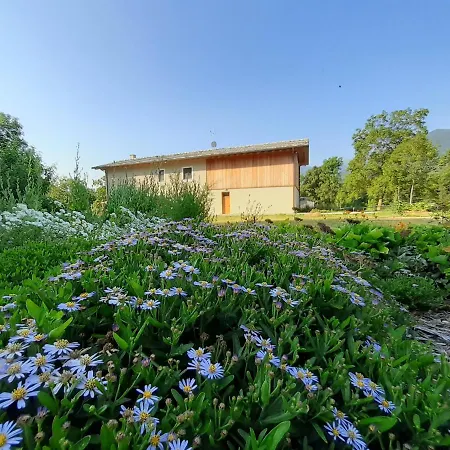 Semi Al Vento: La Bio-casa Nel Giardino Incantato! דירה